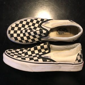 Checkered Vans